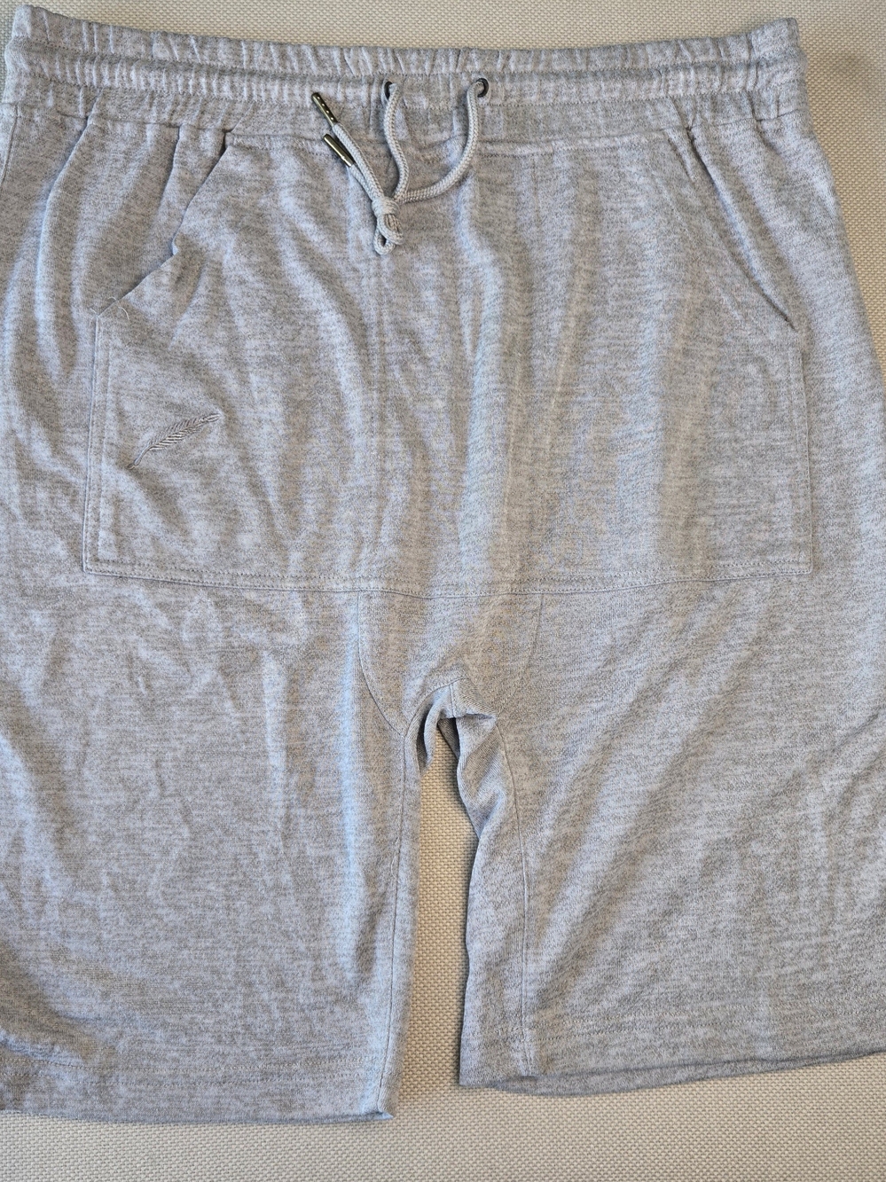 PUBLISH Today for Tomorrow Mens Grey Sweat Shorts Drawstring Athletic Designer